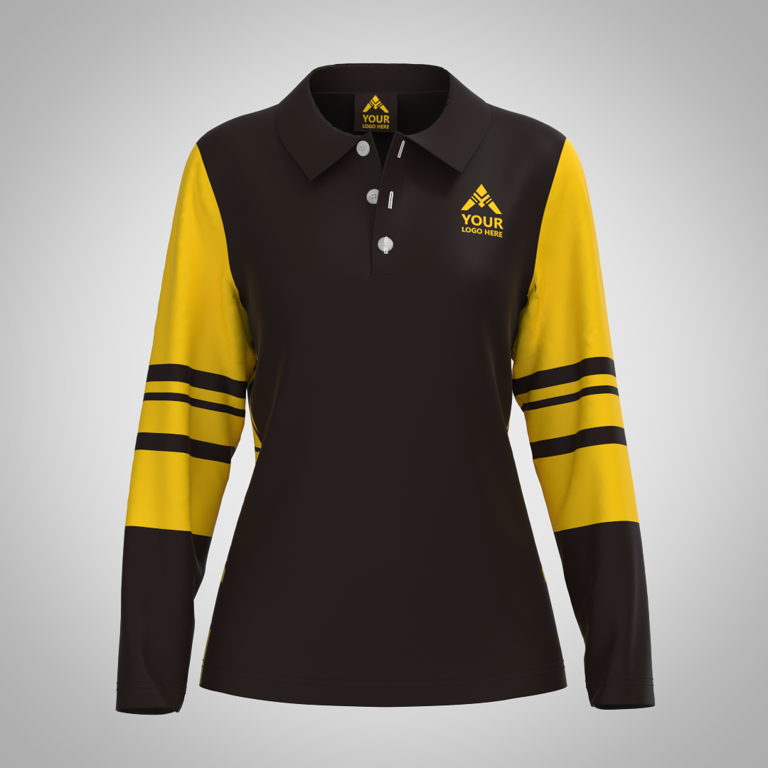 Lady’s Polo Long Sleeves-L01T04