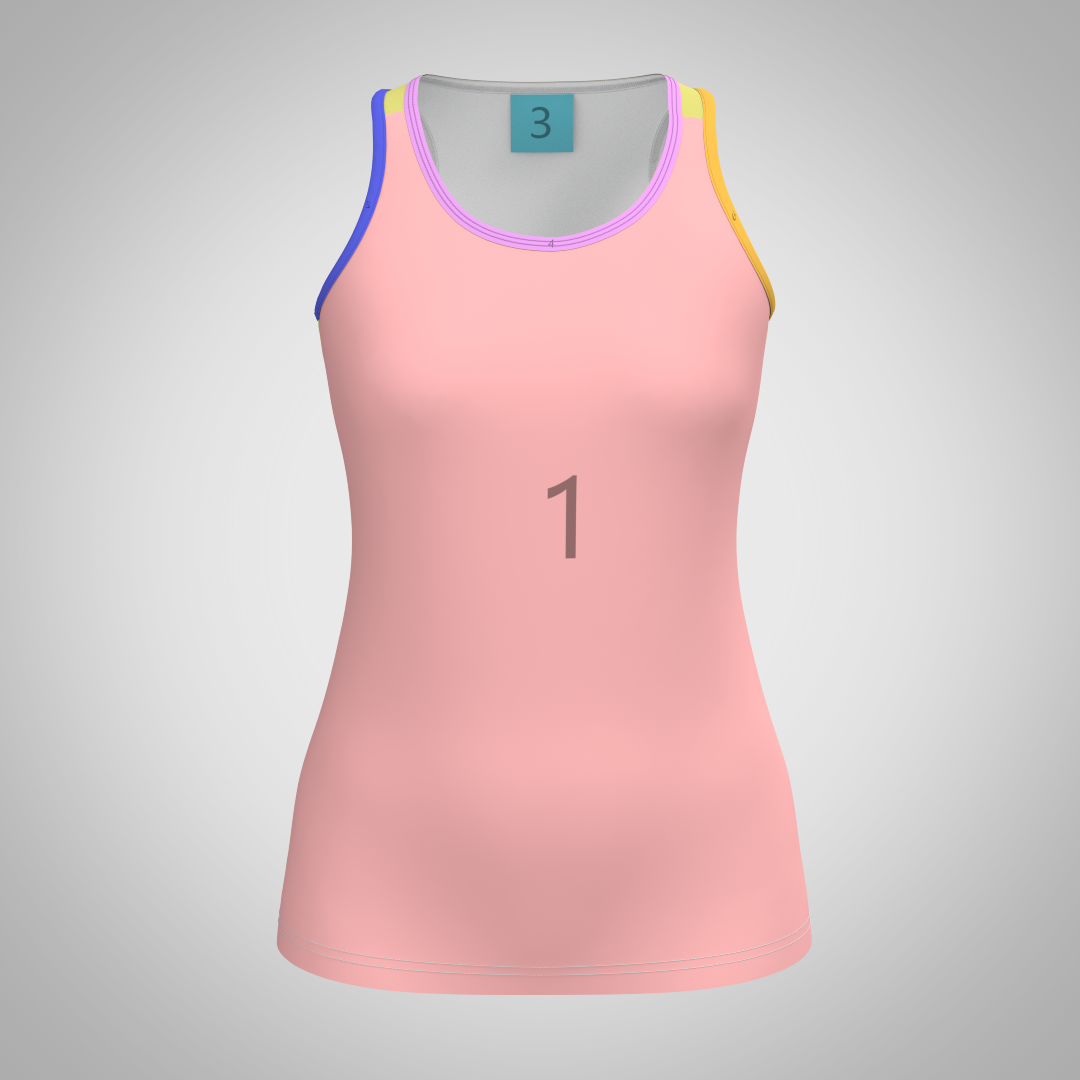 Lady's Singlet Normal-L02T05 Color Layout